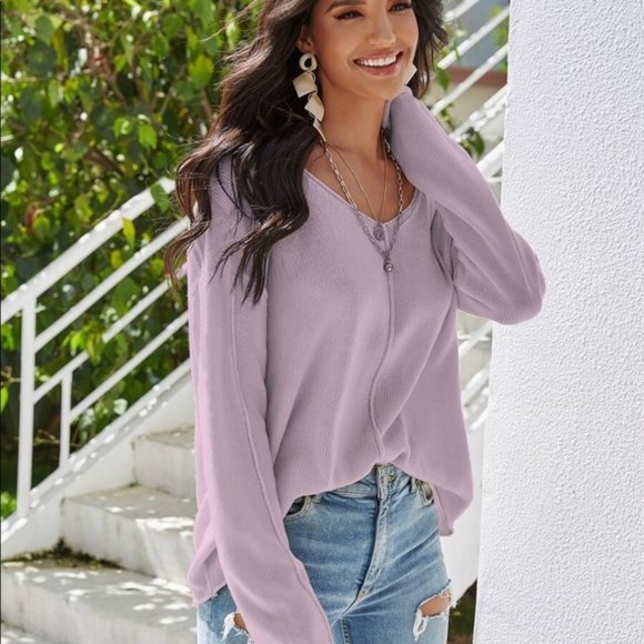 CLEARANCE English Lavender Sweater-LAST ONE ☝️ - Picture 4 of 7